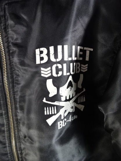 New Japan Pro Wrestling × Shimamura BULLET CLUB MA-1 Jacket