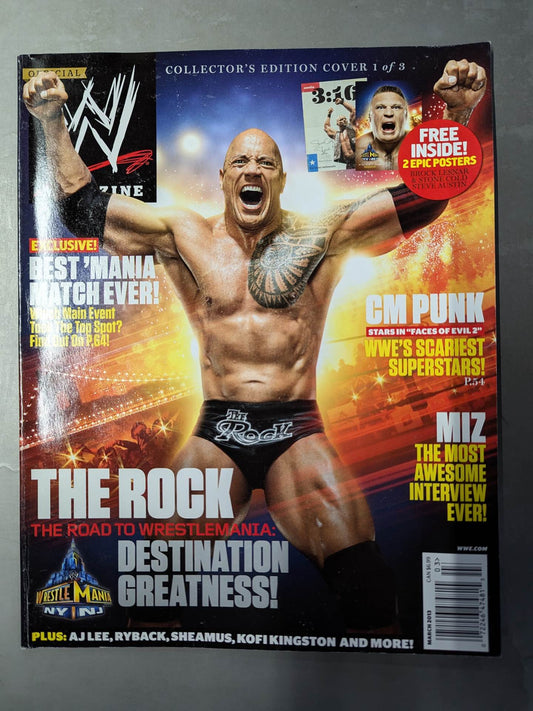 WWE MAGAZINE 2013年3月号