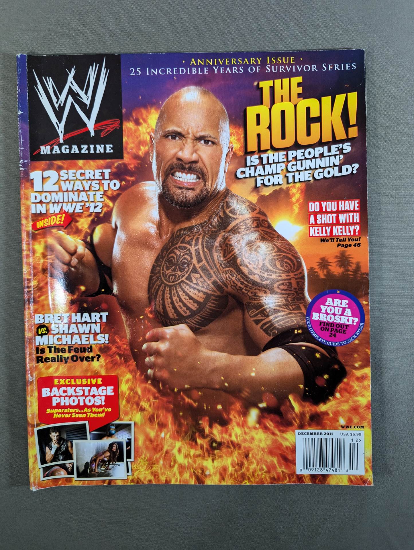 WWE MAGAZINE 2011年12月号