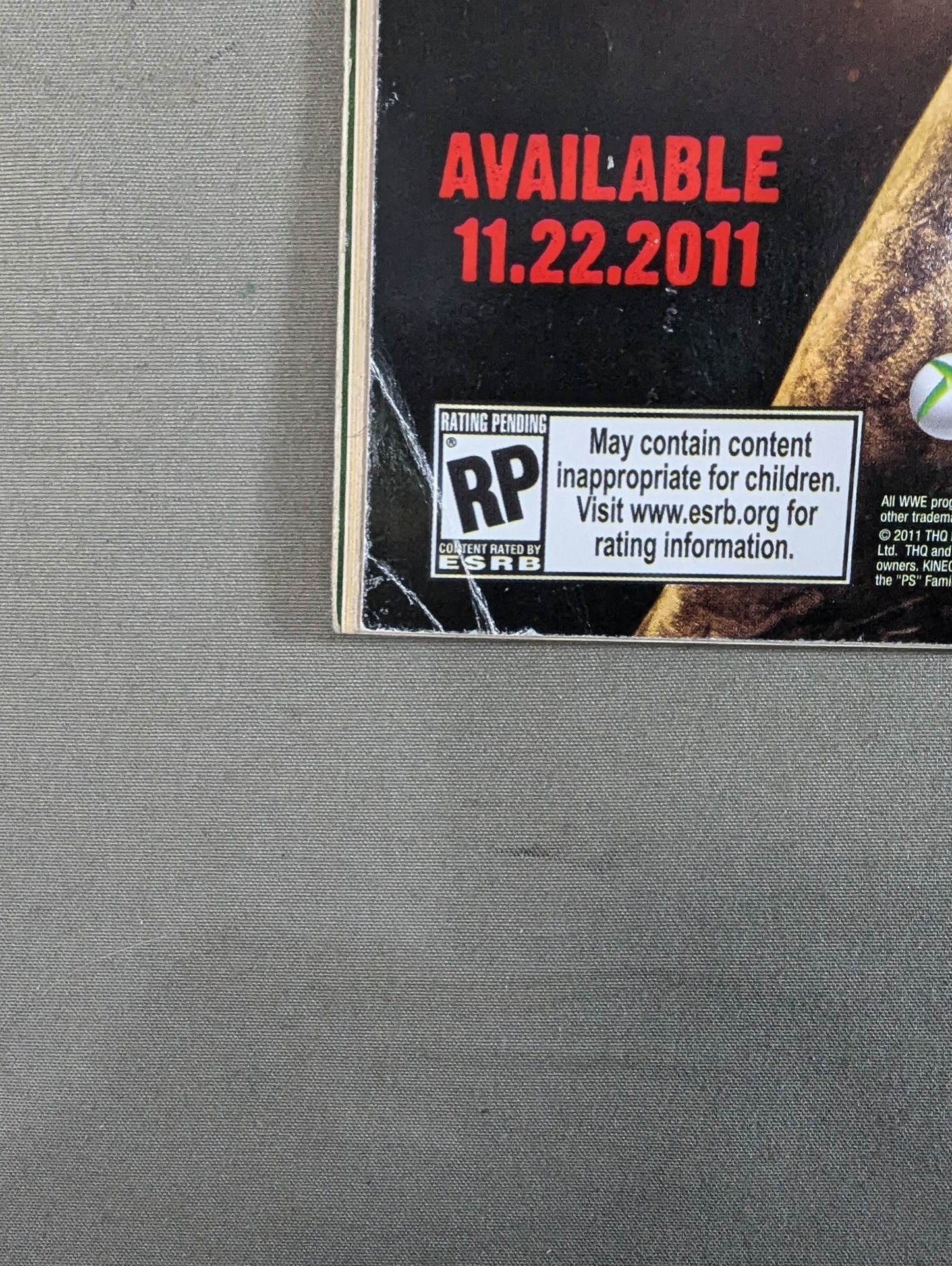 WWE MAGAZINE 2011年12月号