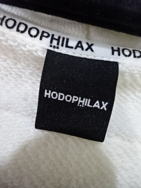 SANADA×HODOOHILAX Pullover hoodie  (1) (White)
