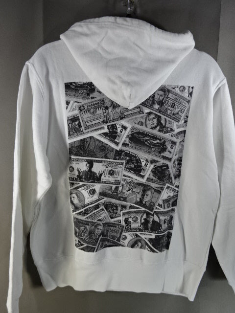 Kazuchika Okada  RAINMAKER DOLLAR HISTORY hoodie  (1) (white)