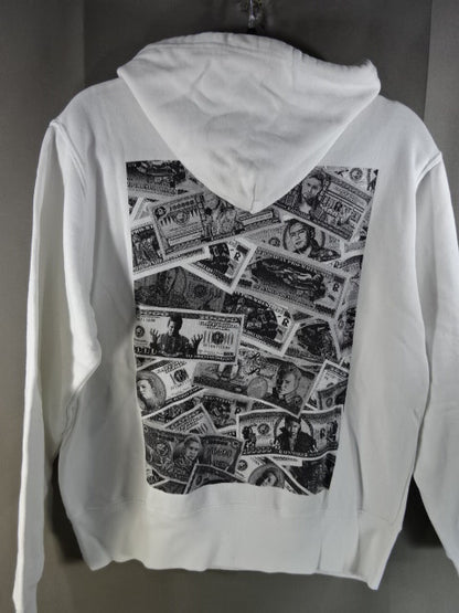 Kazuchika Okada  RAINMAKER DOLLAR HISTORY hoodie  (1) (white)