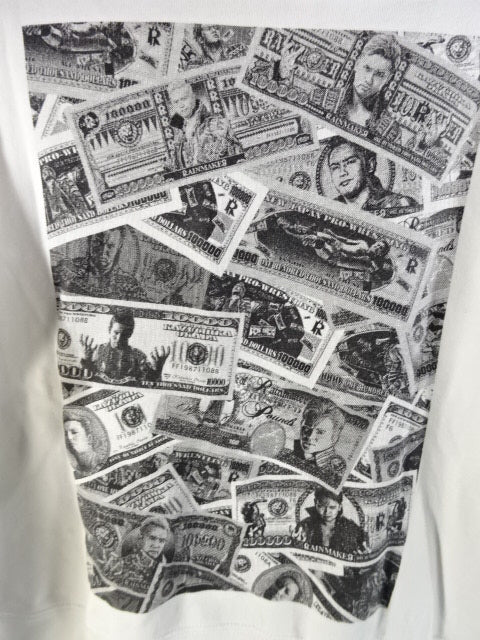 Kazuchika Okada  RAINMAKER DOLLAR HISTORY hoodie  (1) (white)