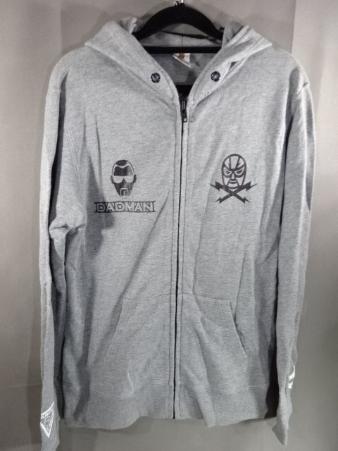 ARISTRIST  AT×FIGHTING LAUNDRY Collaboration Zip hoodie (1) (gray)