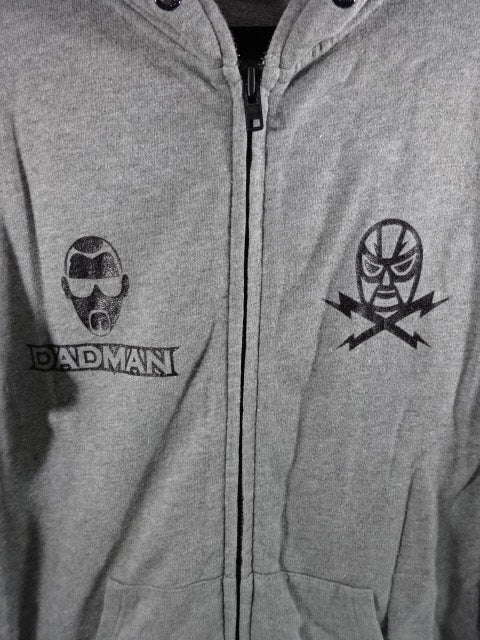 ARISTRIST  AT×FIGHTING LAUNDRY Collaboration Zip hoodie (1) (gray)