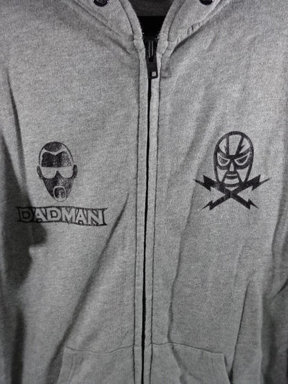 ARISTRIST  AT×FIGHTING LAUNDRY Collaboration Zip hoodie (1) (gray)