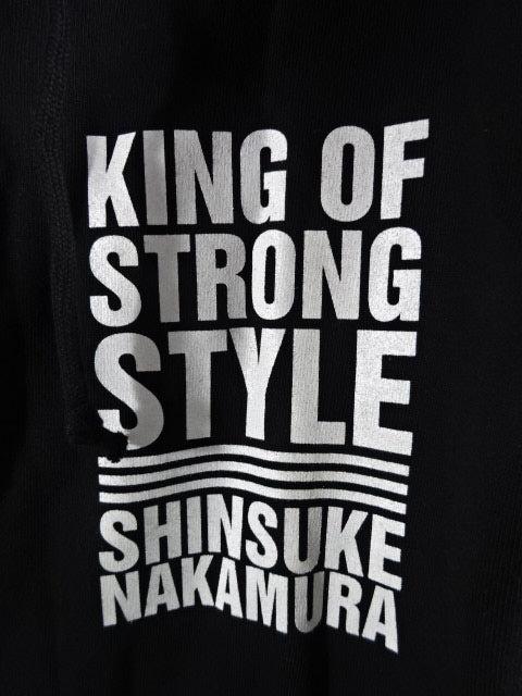 Shinsuke Nakamura  YeaOh!×3 Zip hoodie (1) (black)