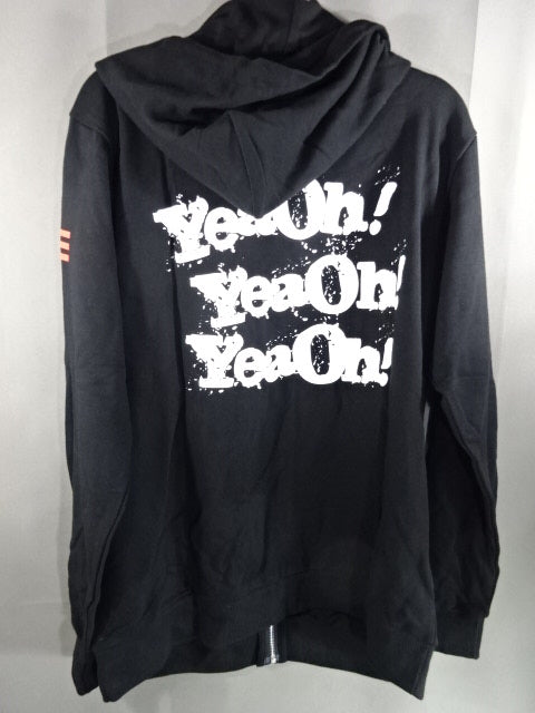 Shinsuke Nakamura  YeaOh!×3 Zip hoodie (1) (black)
