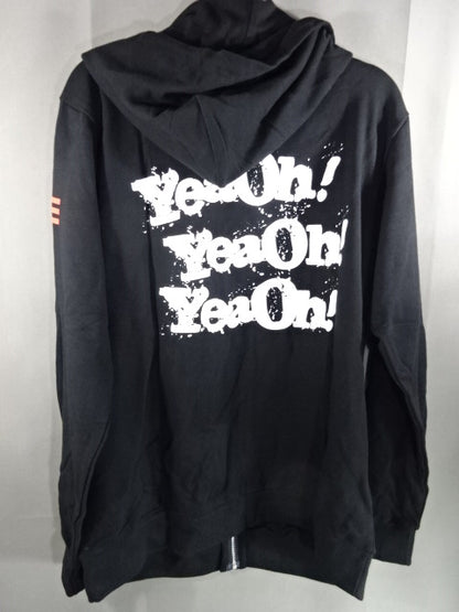 Shinsuke Nakamura  YeaOh!×3 Zip hoodie (1) (black)