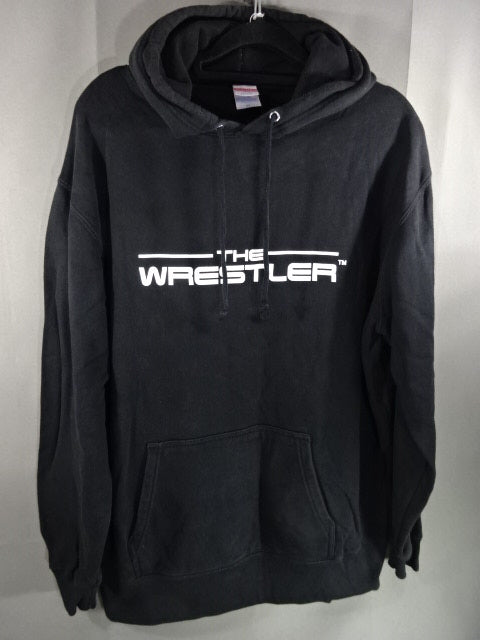 Katsuyori Shibata  THE WRESTLER Pullover hoodie  (1) (Black× White)