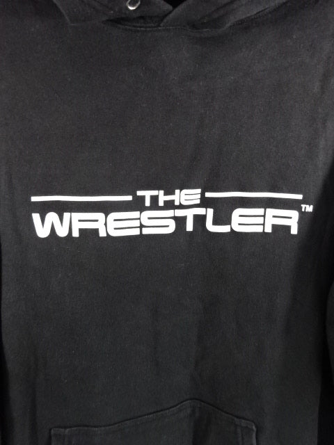 Katsuyori Shibata  THE WRESTLER Pullover hoodie  (1) (Black× White)