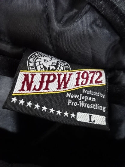 New Japan Pro Wrestling × Tsumamura Lion Mark Camouflage pattern padded jacket (Shimamura)