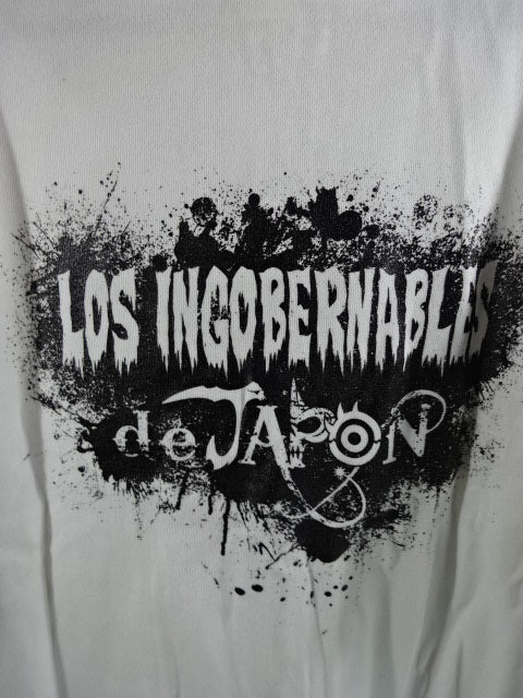 BUSHI ×L.I.J EN SERIO Zip hoodie  (1) (White)