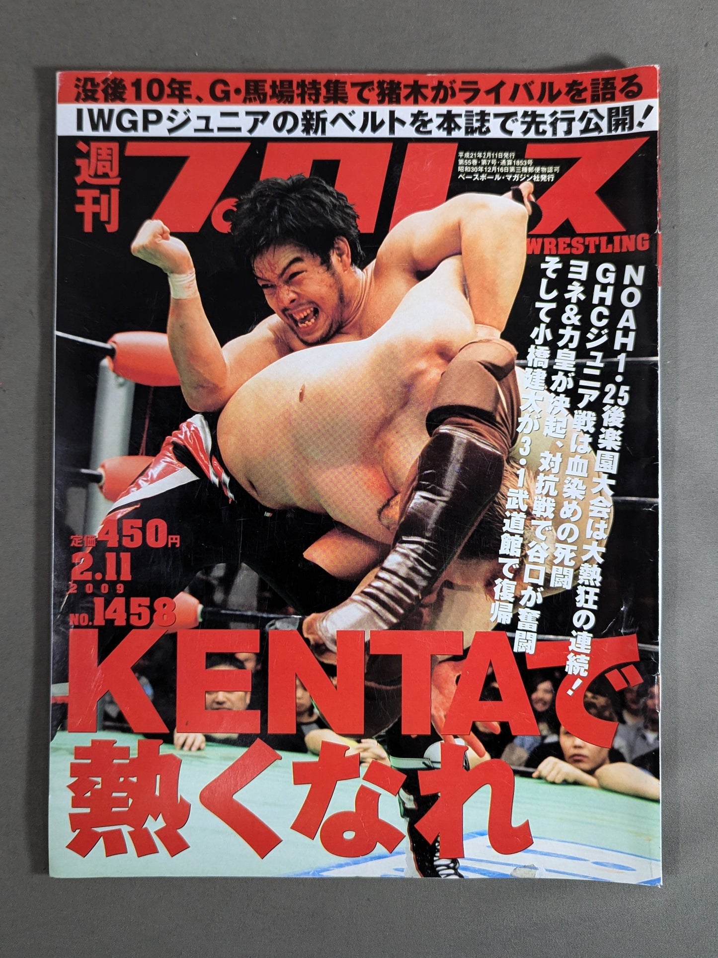 Weekly Pro Wrestling  1458