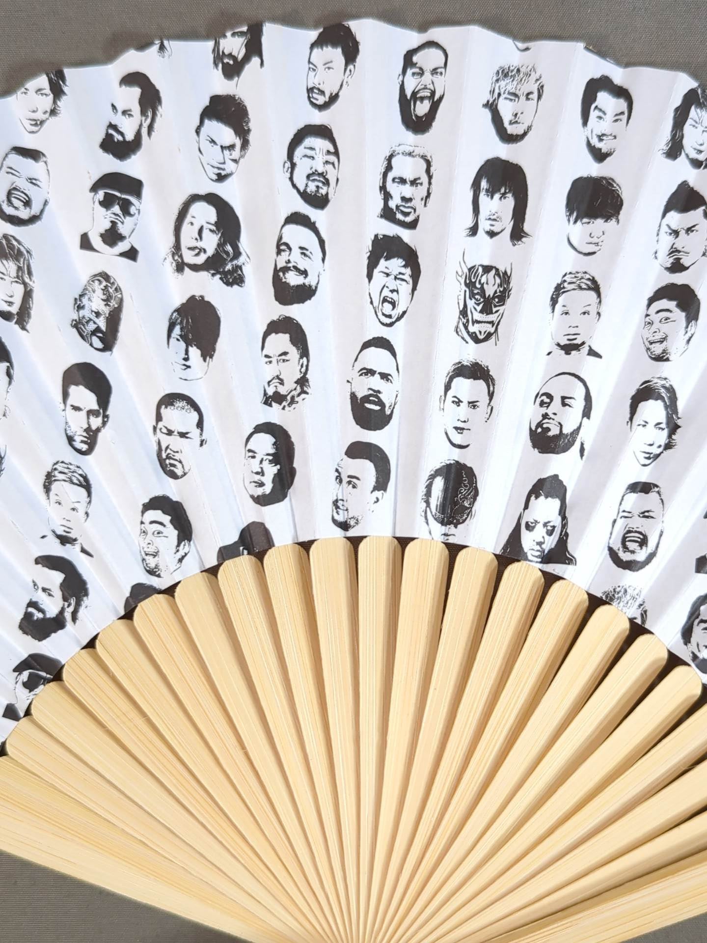 ★ASOKO de New Japan Pro Wrestling ★ Sensu (Folding fan) 