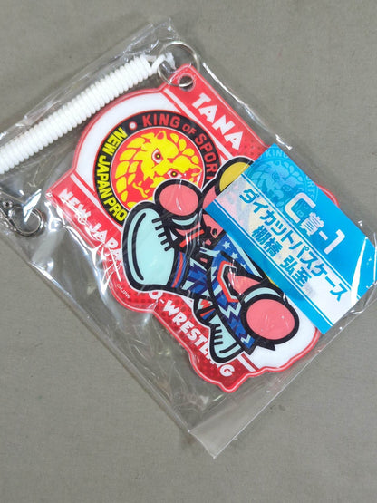 ★ New Japan Pro Wrestling lottery ★ Hiroshi Tanahashi  die-cut pass holder