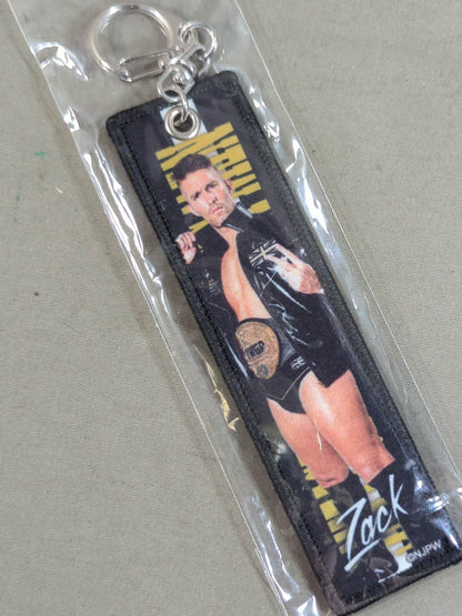 ★ New Japan Pro Wrestling lottery ★ Zack Sabre Jr . Tag Keychain