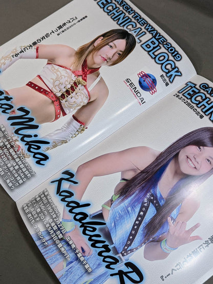 Pro-wrestling WAVE Official Brochure Phase2 vol.2