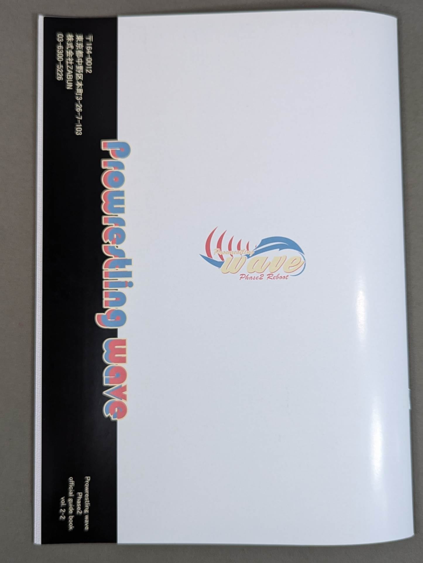 Pro-wrestling WAVE Official Brochure Phase2 vol.2
