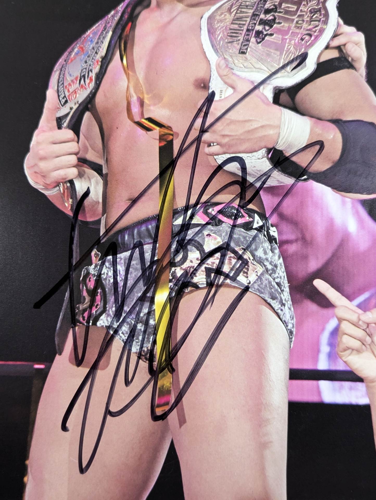 [9 fighters hand signed autograph DDT Official Program March 2019 Vol.62