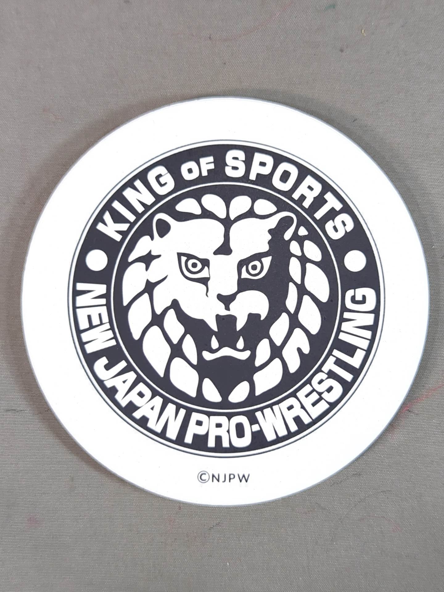 New Japan Pro Wrestling  Pottery Coaster (Lion Mark ver.)