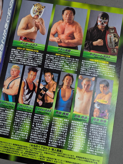 Michinoku Pro Wrestling  Official Brochure Vol.62