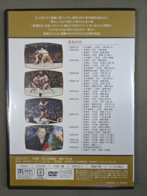 Grand sumo wrestler name Sumo wrestler  first issue Kitanoumi 