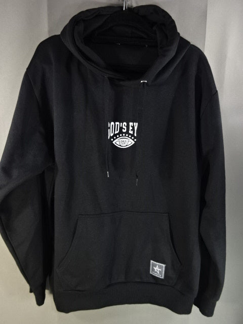 Stardom × Avail God's Eye Pullover hoodie  (Black)