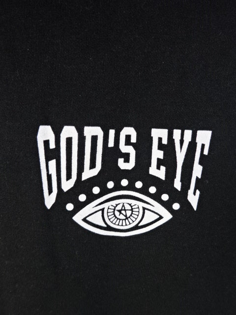 Stardom × Avail God's Eye Pullover hoodie  (Black)