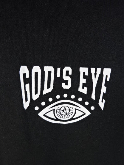 Stardom × Avail God's Eye Pullover hoodie  (Black)