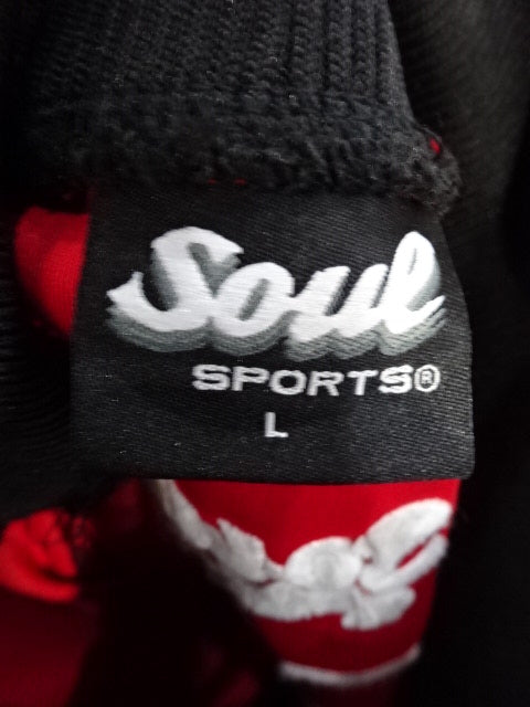 New Japan Pro Wrestling ×SOUL Setup Jersey (4) (50th Anniversary/Red× Black)