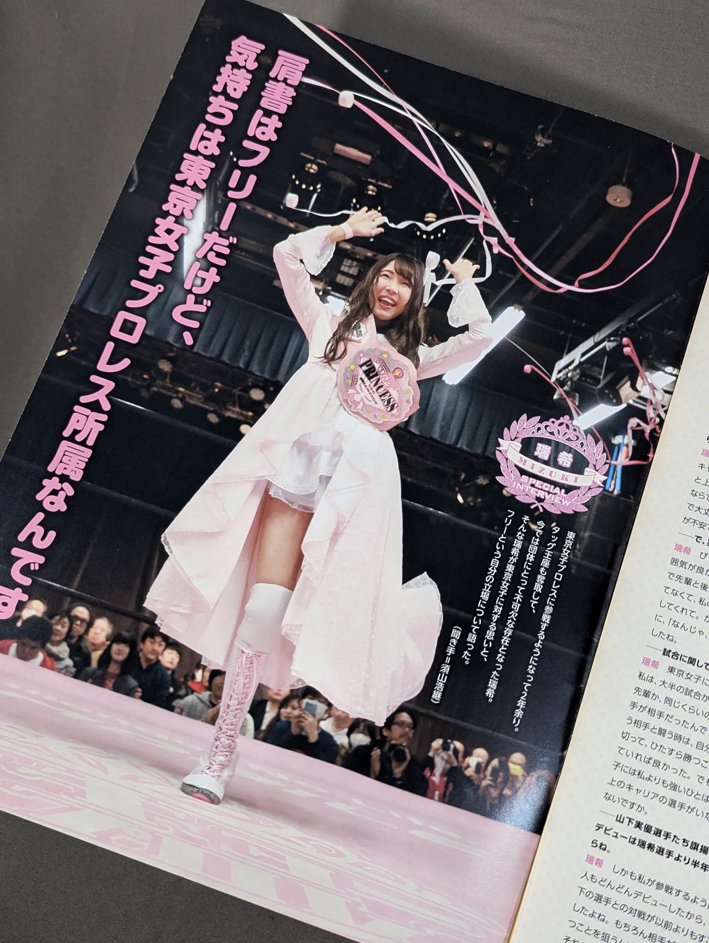 東京女子プロレス オフィシャルプログラム TJPW Vol.8