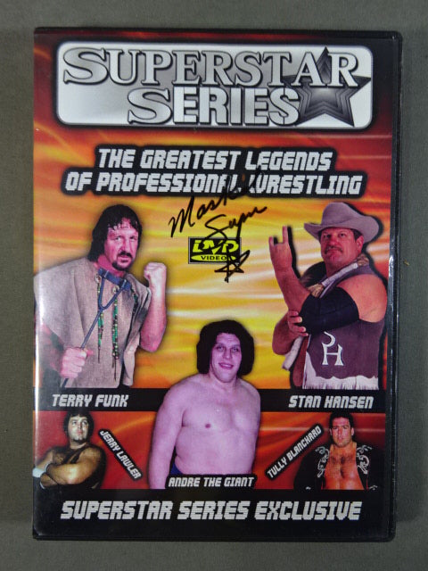 【Masked Superstar hand signed autograph 】SuperStar Series Greatest Legends