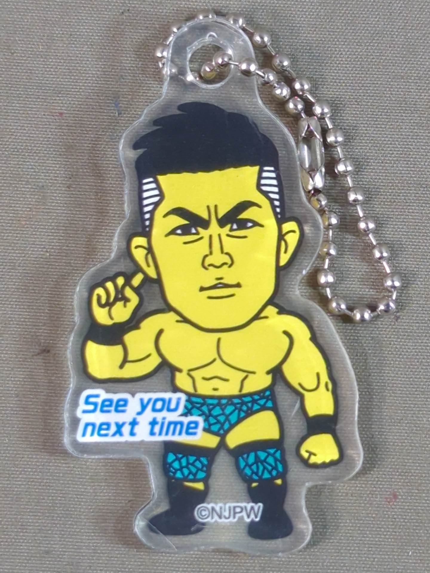 SANADA New Japan Pro Wrestling  COLLECTION Acrylic Keychain