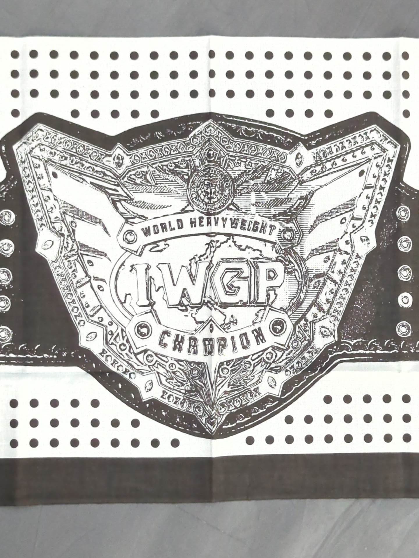★非売品★ IWGP世界ヘビー級ベルト 手ぬぐい