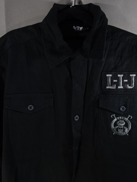 L・I・J ストレッチミリタリーシャツジャケット