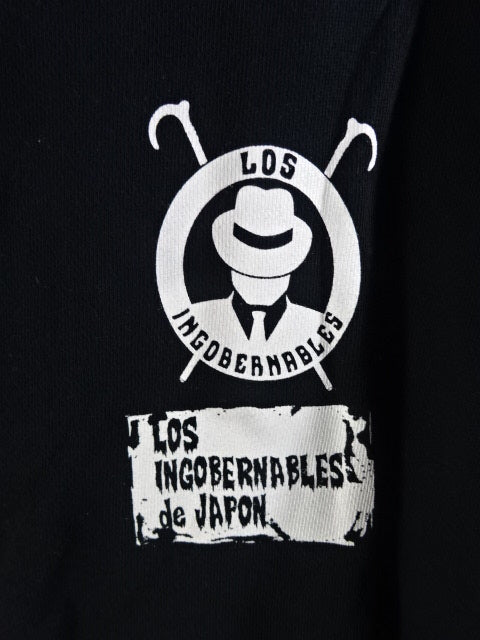 L.I.J. Zip hoodie (6)(2020 / Black×White)