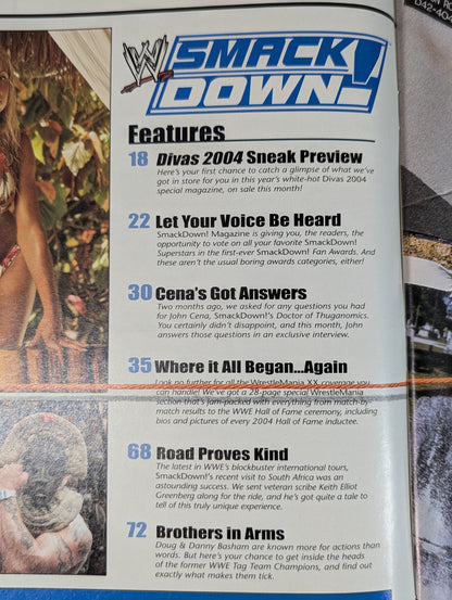 SMACK DOWN MAGAZINE 2004年5月号
