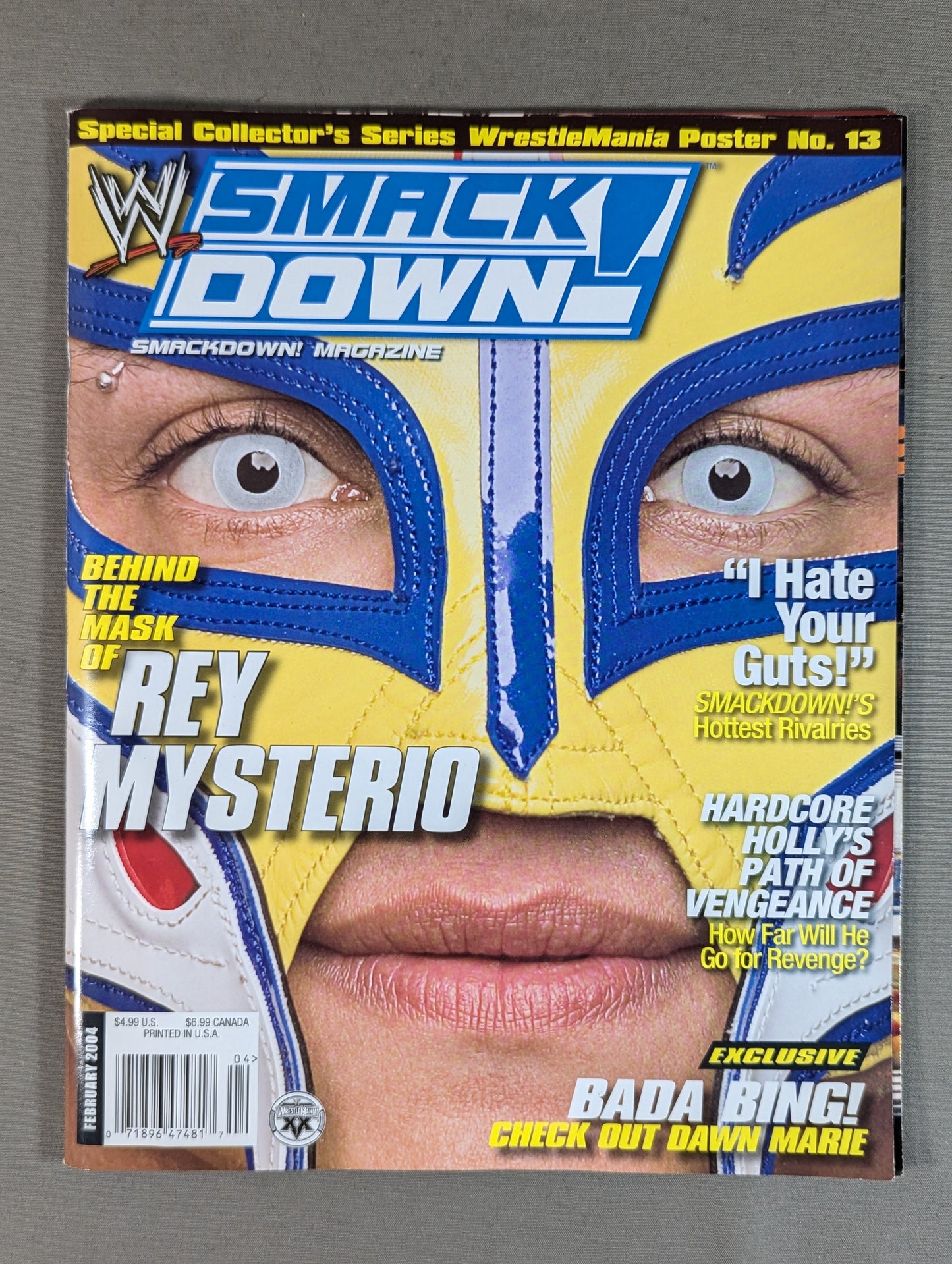 SMACK DOWN MAGAZINE February 2004 issue