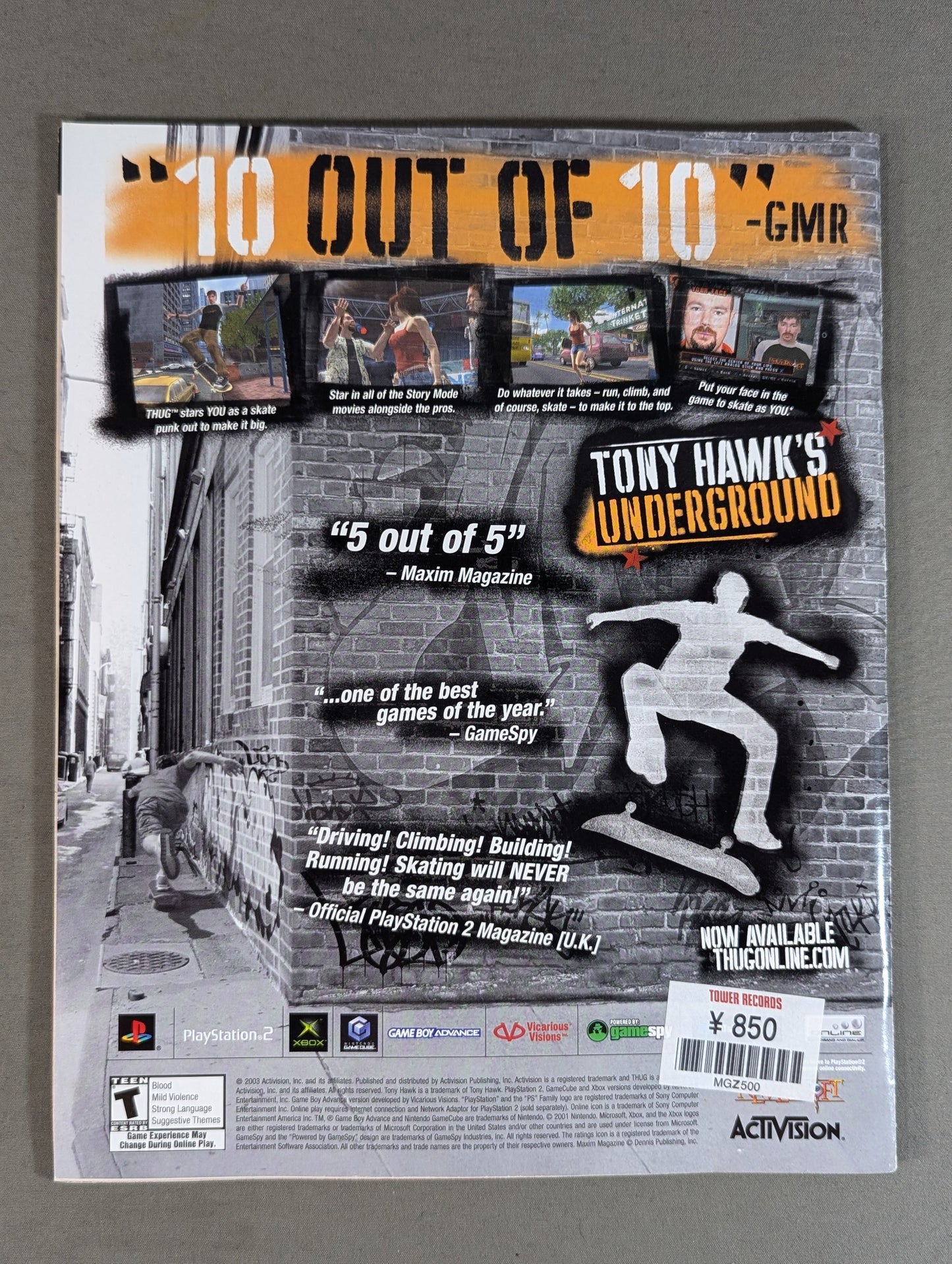 SMACK DOWN MAGAZINE February 2004 issue