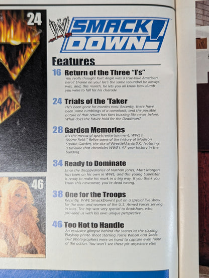 SMACK DOWN MAGAZINE March 2004
