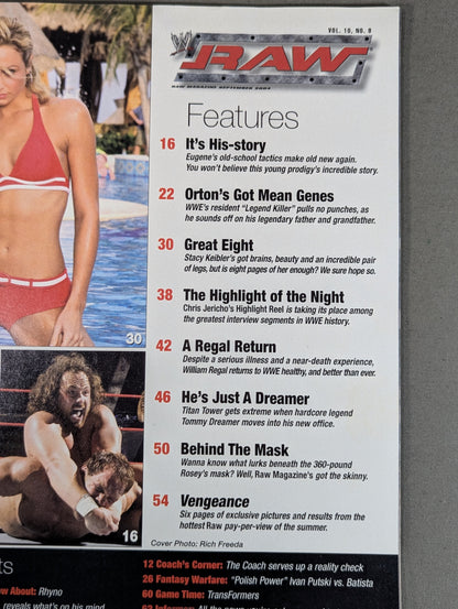 RAW MAGAZINE September 2004