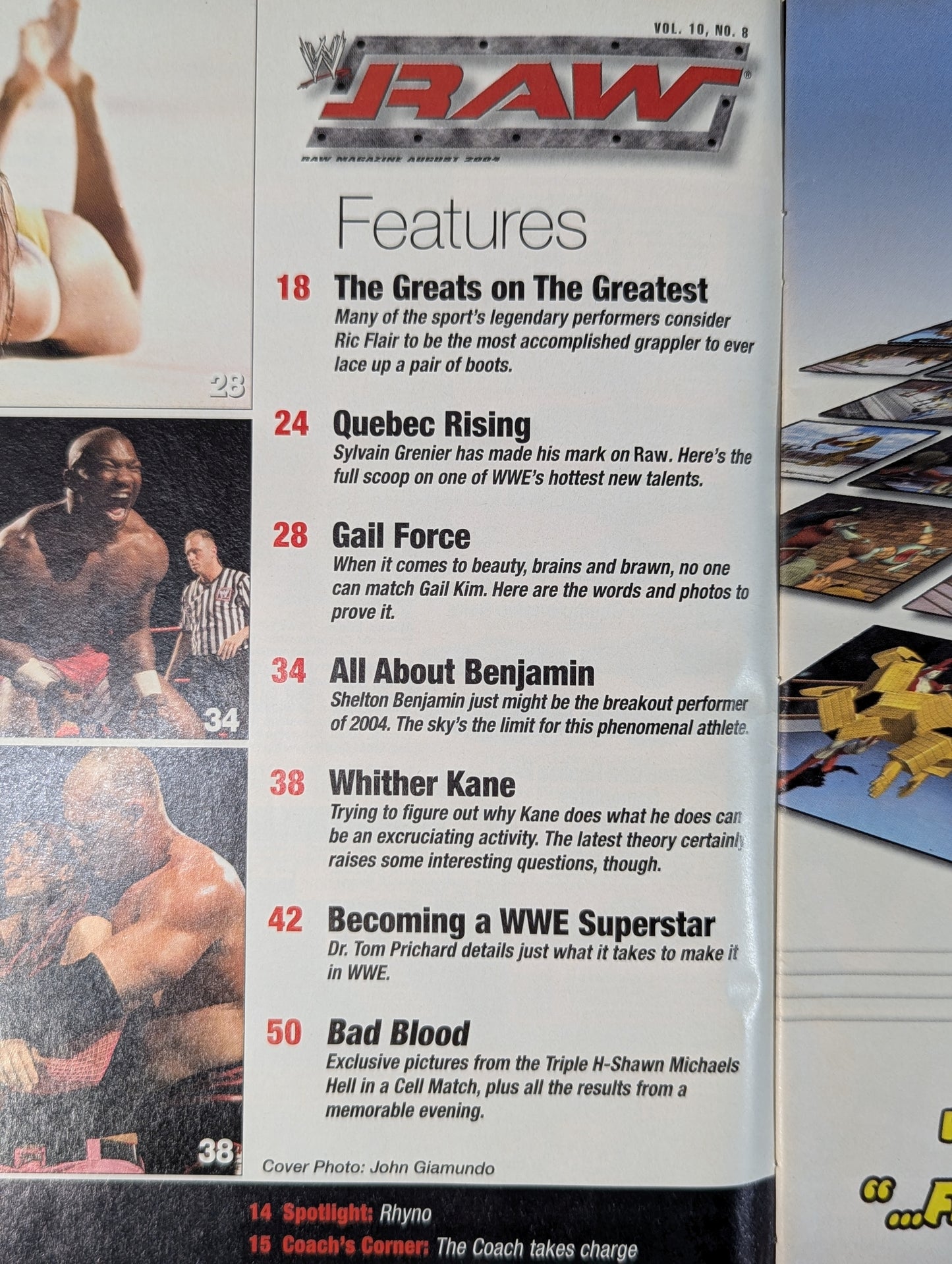 RAW MAGAZINE August 2004