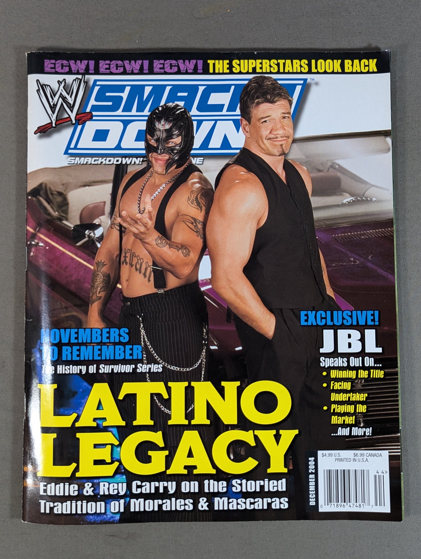 SMACK DOWN MAGAZINE December 2004