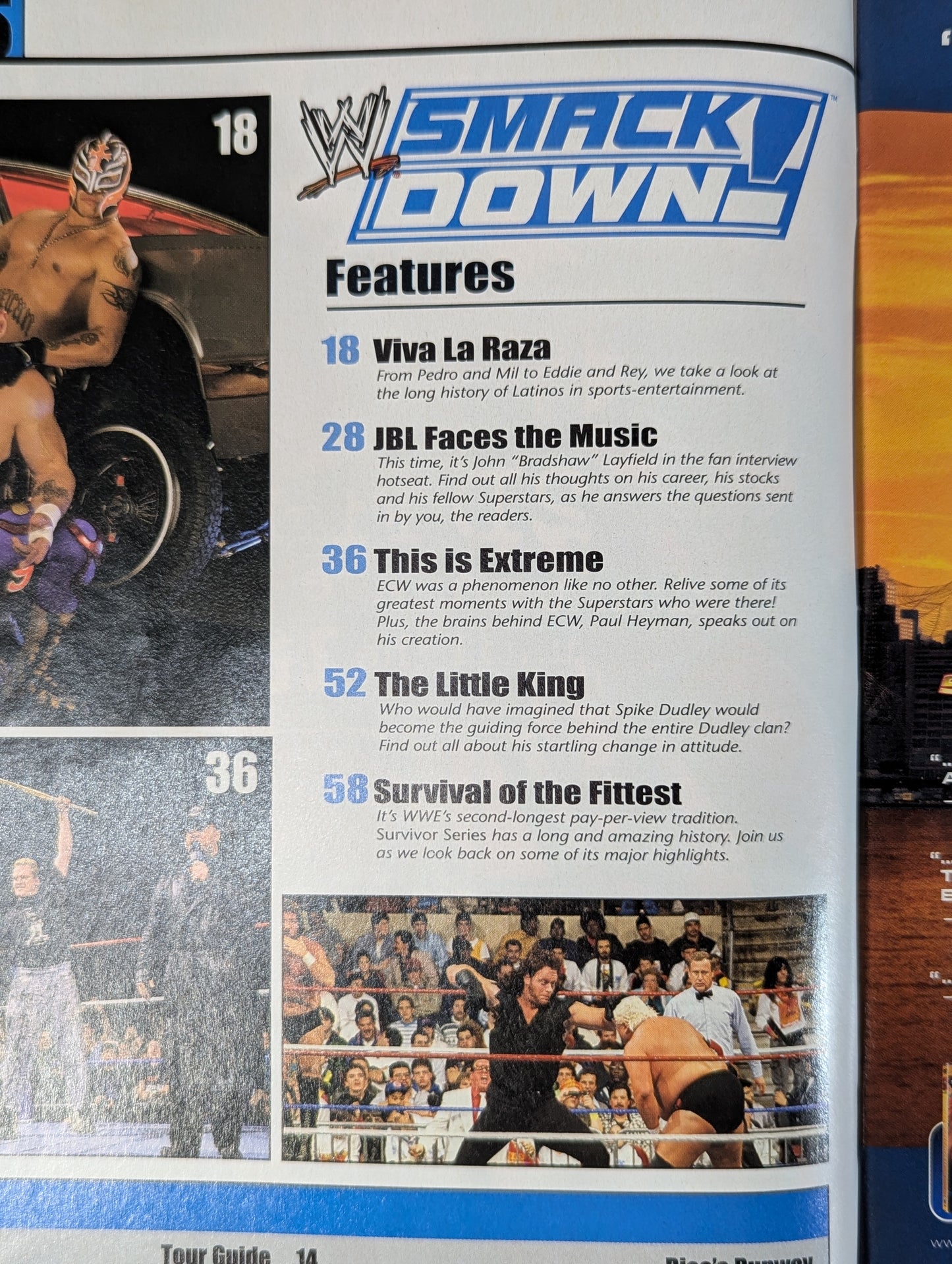 SMACK DOWN MAGAZINE December 2004