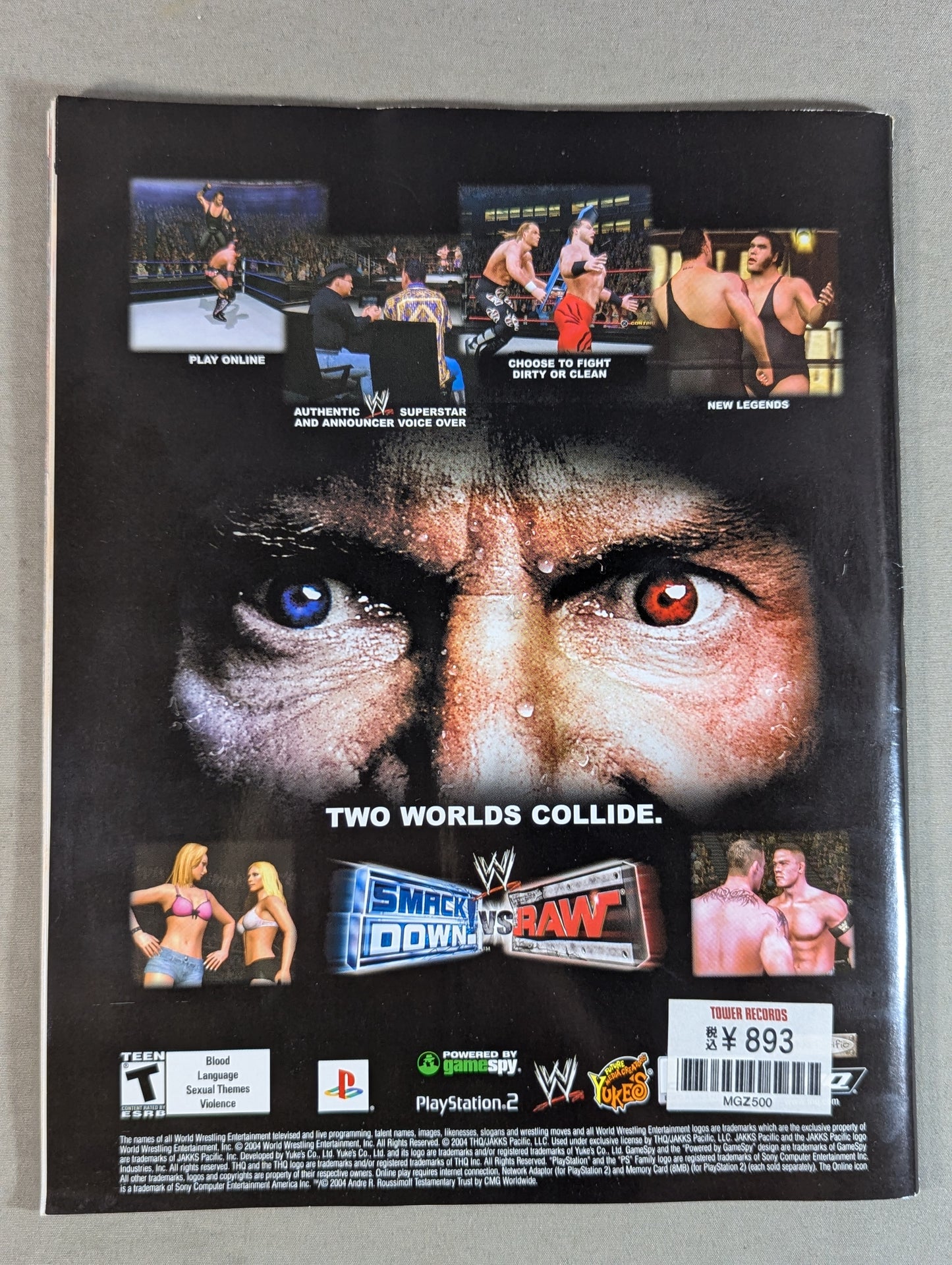 SMACK DOWN MAGAZINE December 2004