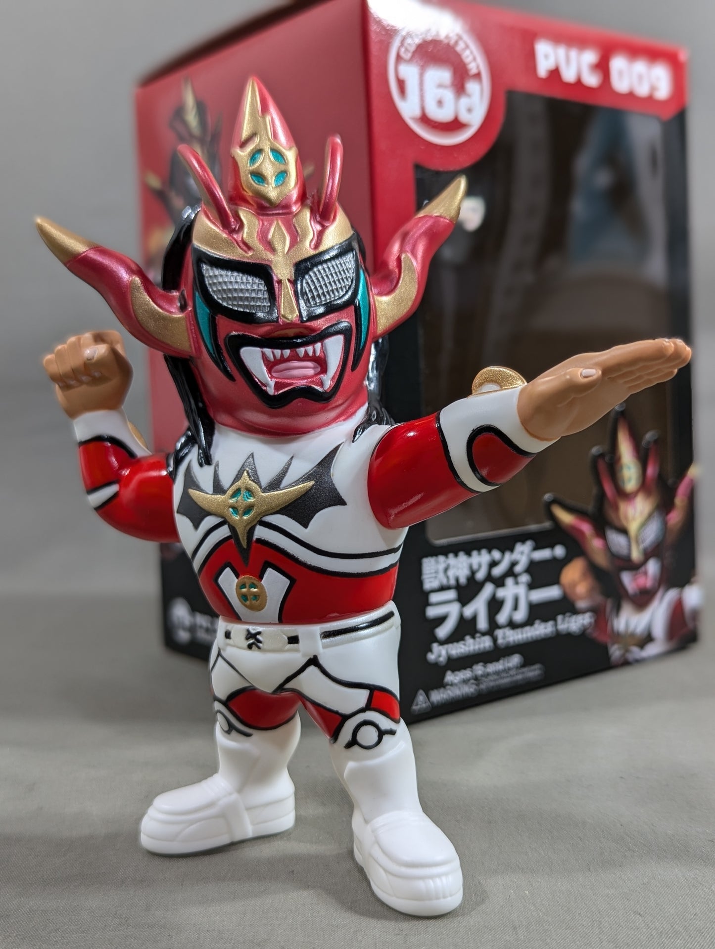 Jushin Thunder Liger 16d Soft Vinyl Collection