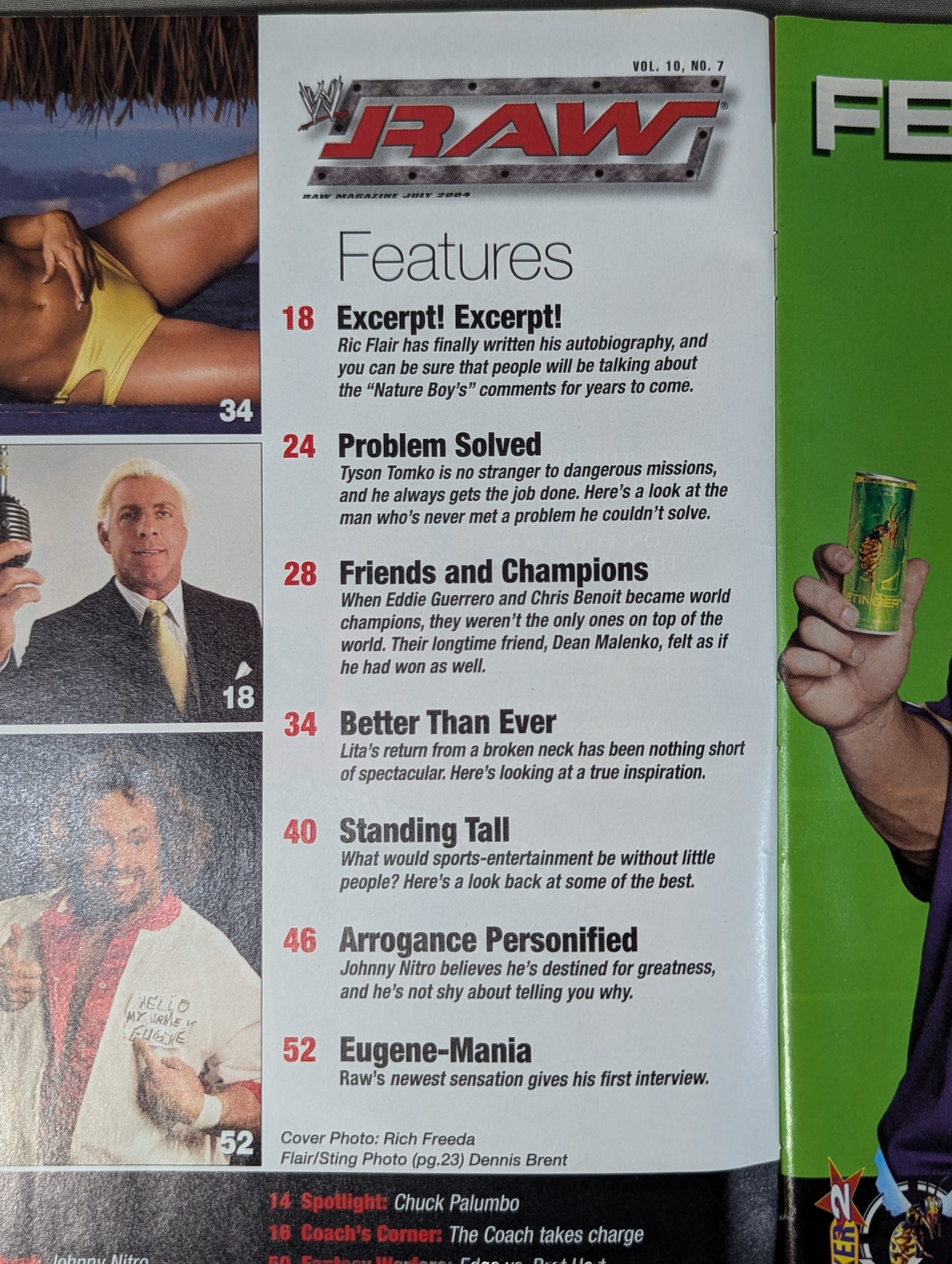 RAW MAGAZINE July 2004