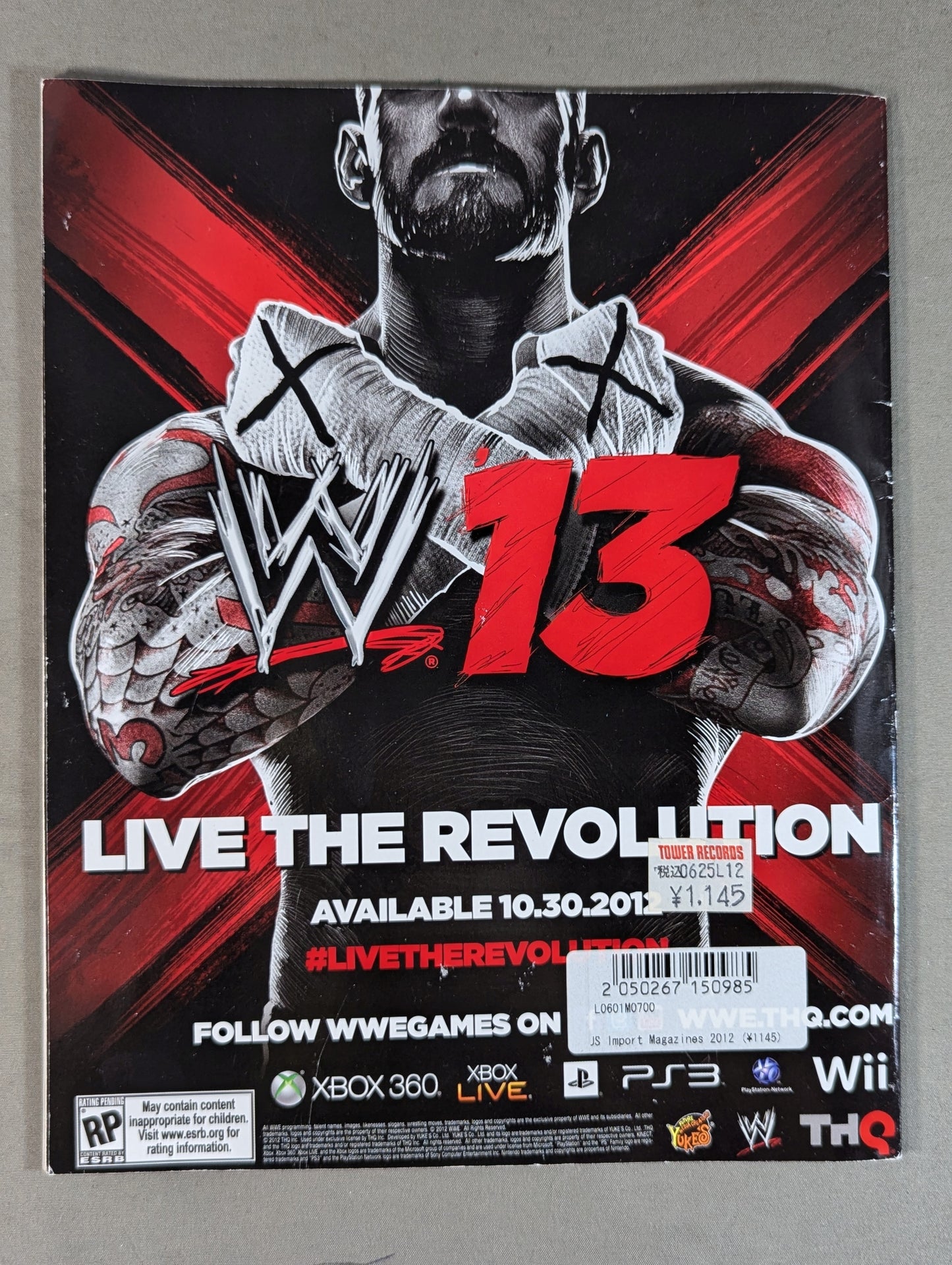 WWE MAGAZINE July 2012